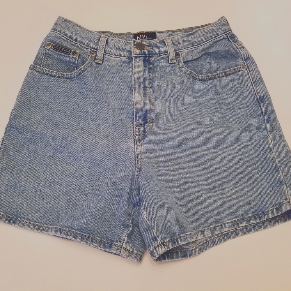 New York & Company Denim Jean Shorts